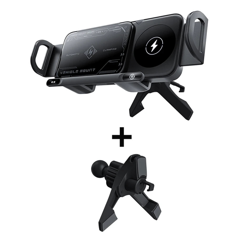 Wireless Charger for Samsung Dual Coil Fold Screen Screen Car Fast Charging Station For Samsung Galaxy Z Fold Flip 6 5 4