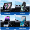 Wireless Charger for Samsung Dual Coil Fold Screen Screen Car Fast Charging Station For Samsung Galaxy Z Fold Flip 6 5 4