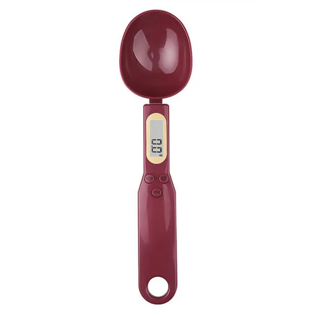 Mini Spoon Scale Digital Kitchen Scale Electronic LCD Food Scale 0.1-500g Cooking Flour Milk Coffee Powder Weight Measur